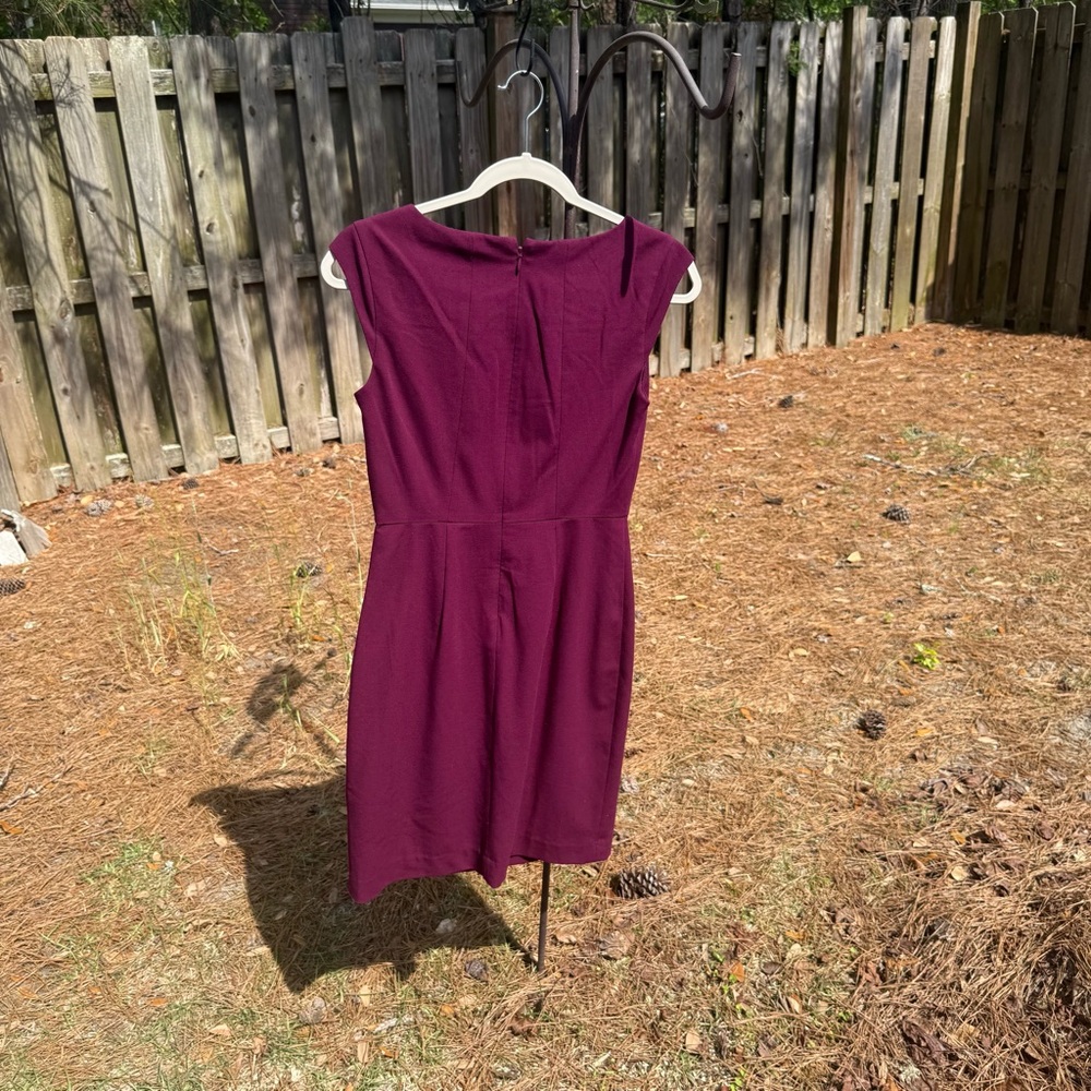 The Limited Eggplant/Purple Size 0 Midi Dress. Business Casual/Night Out - Picture 2 of 8